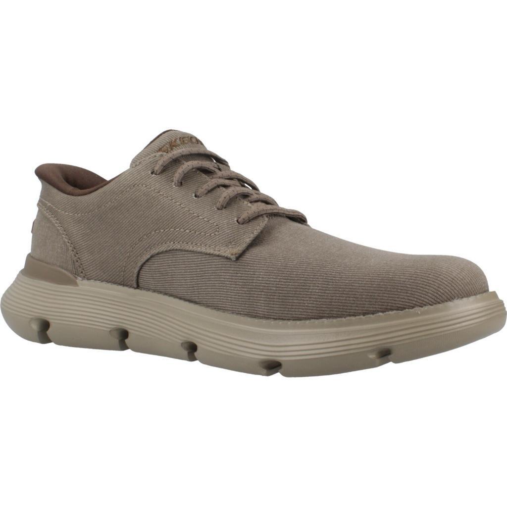 Baskets Skechers Garza - Clive, Marron, Hommes 5/5