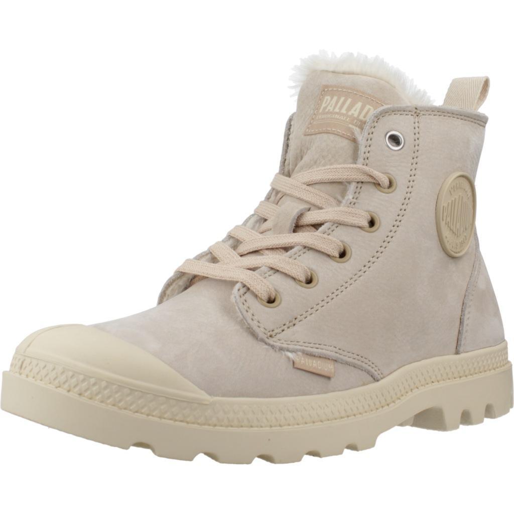Palladium Model Pampa Hi Zip Wl Culoare Maro Deschis