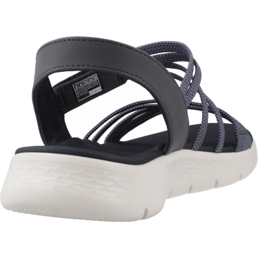 Sandali Skechers Go Walk Flex Sandal, Blu, Donne 3/5
