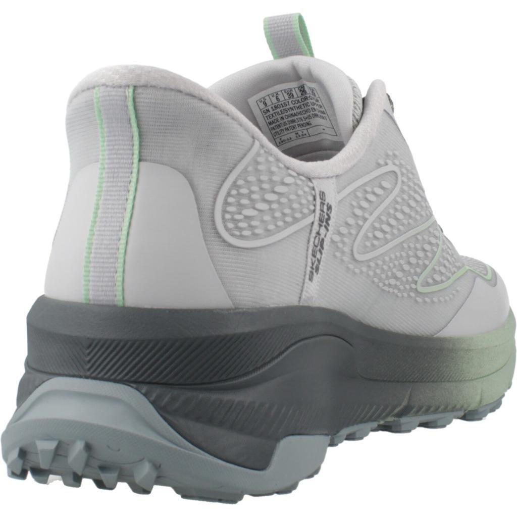 Ténis Skechers Modelo Slip-ins Switch Back Cor Cinza 3/5