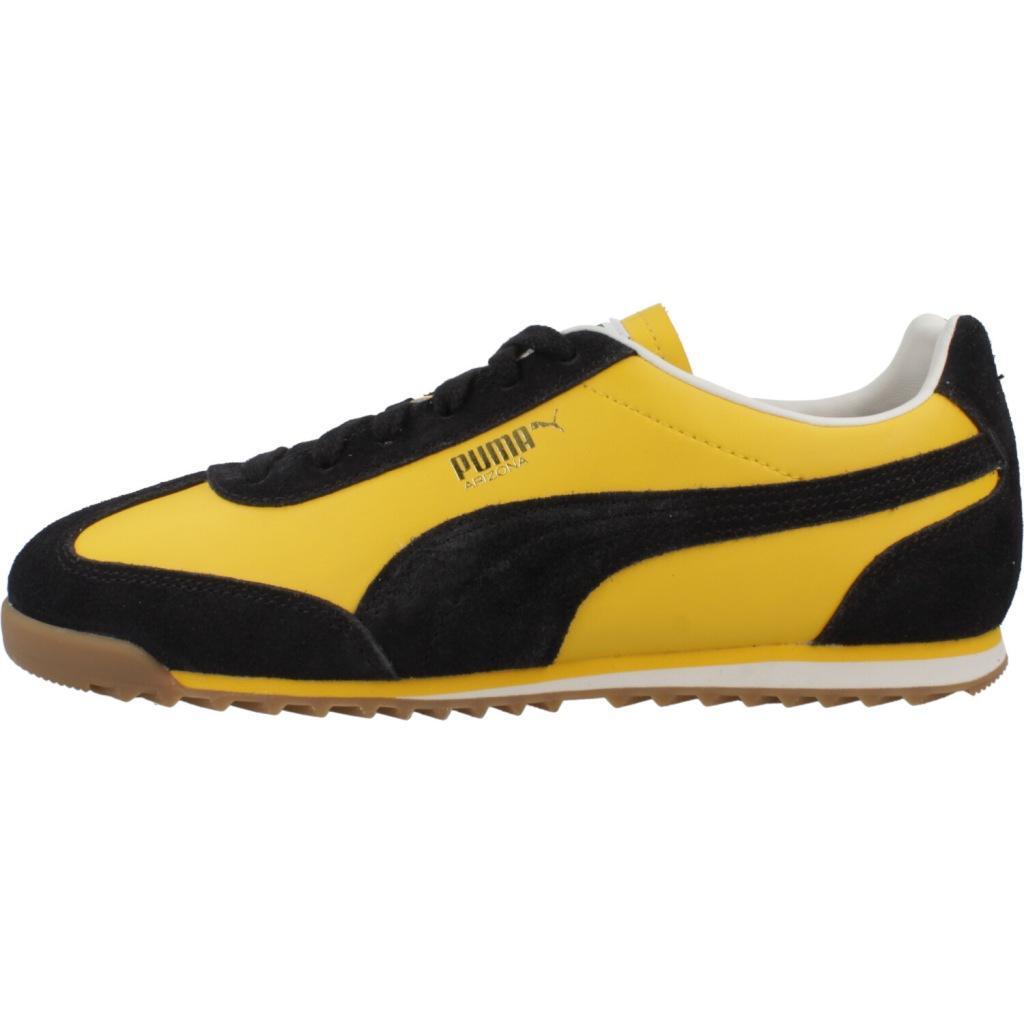 Baskets Puma Modèle Arizona Retro Couleur Jaune 2/5