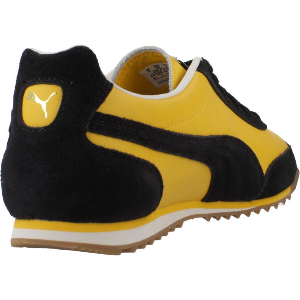 Baskets Puma Modèle Arizona Retro Couleur Jaune 3/5