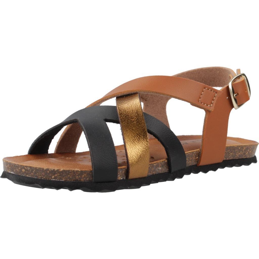 Geox - Sandales Geox Modèle J Sandal Chilene Gir Couleur Marron - Sandales - Marron - Decathlon