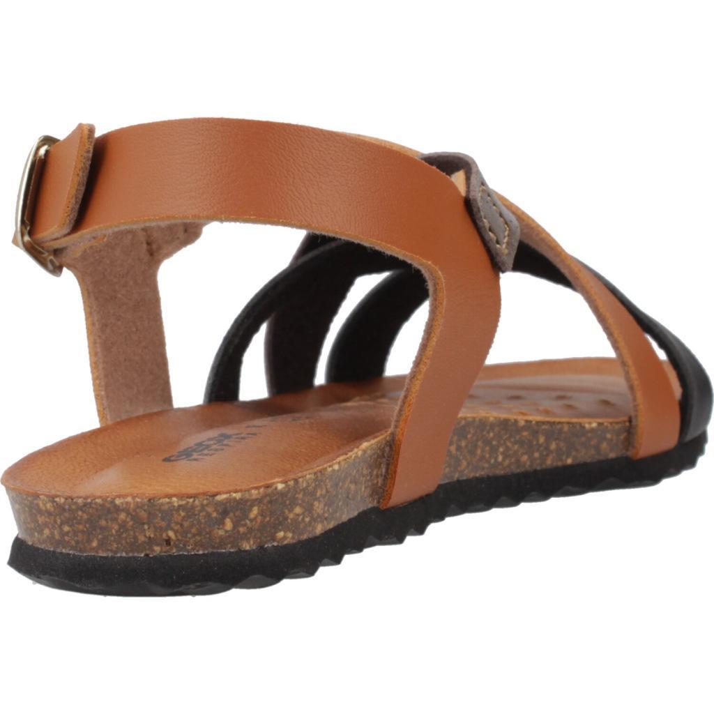 Geox Modelo J Sandal Chilene Gir Cor Castanho 3/5