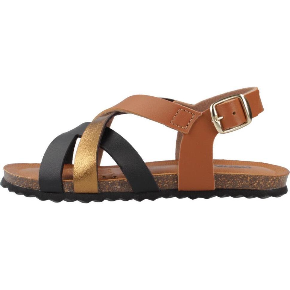 Sandały GEOX J SANDAL CHILENE GIR Brązowy