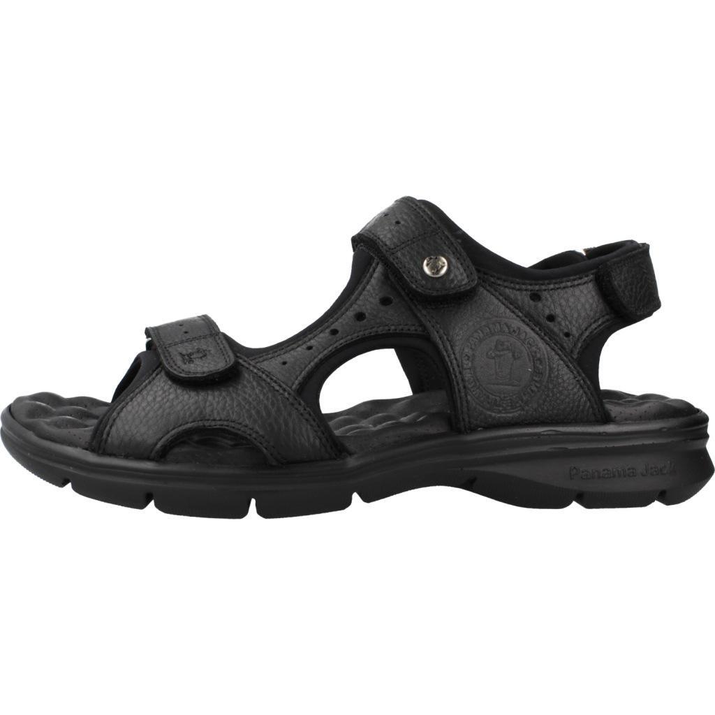 Sandales Panama Jack Modèle Salton C36 Couleur Noir 2/5