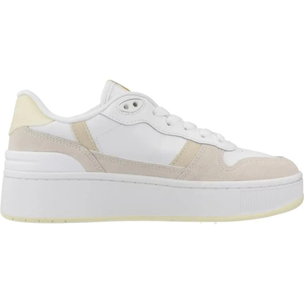 Zapatillas mujer Lacoste T-clip Platform Blanco 4/5