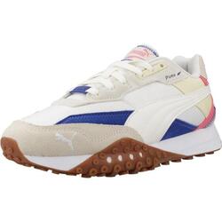 Baskets Puma Modèle Blktop Rider Multicolor Couleur Blanc