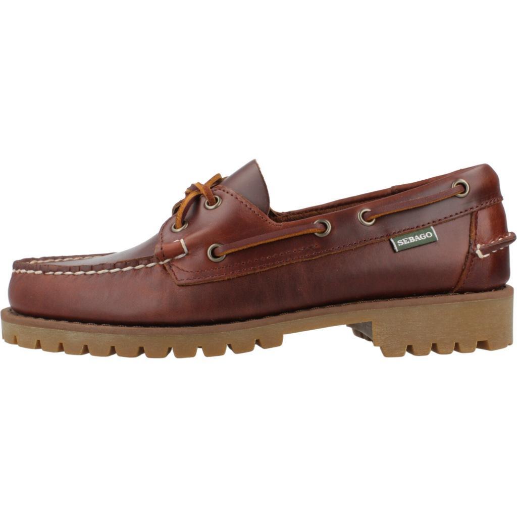Scarpe Da Ginnastica Sebago Modello Ranger Waxy Colore Marrone 2/5
