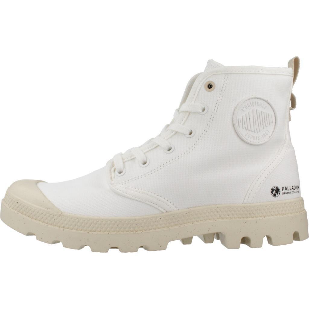Palladium Modèle Pampa Hi Zip Organic Couleur Blanc 2/5