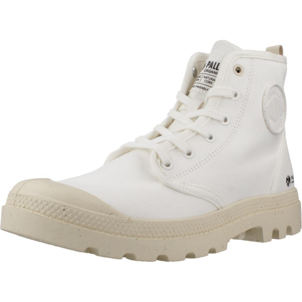 PALLADIUM Botas Palladium Modelo Pampa Hi Zip Organic Cor Branco
