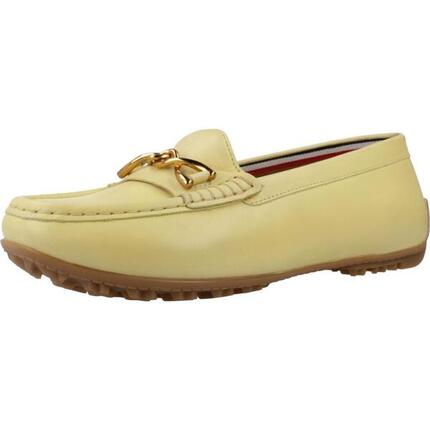 Baskets Geox Modèle D Kosmopolis + Grip Couleur Jaune