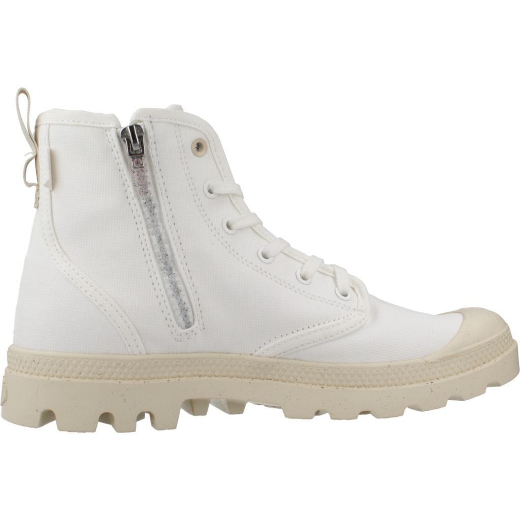 Palladium Modèle Pampa Hi Zip Organic Couleur Blanc 4/5