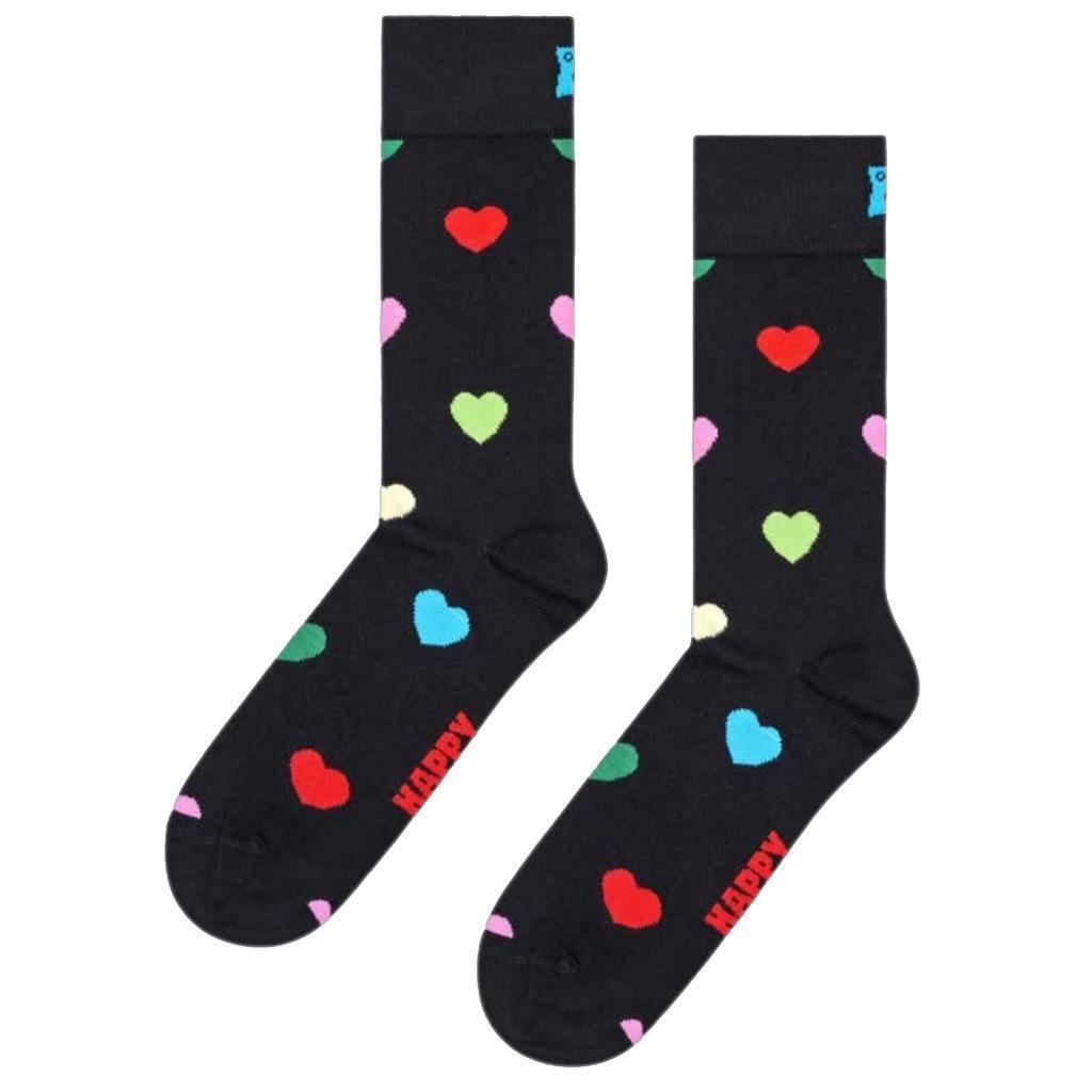 HAPPY SOCKS Socken Happy Socks Modell Heart Sock Farbe Schwarz