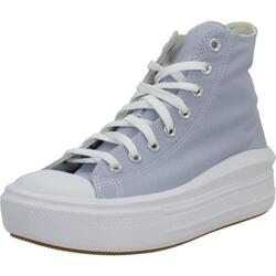 Baskets Converse Modèle Chuck Taylor All Star Move Platform Couleur Violet