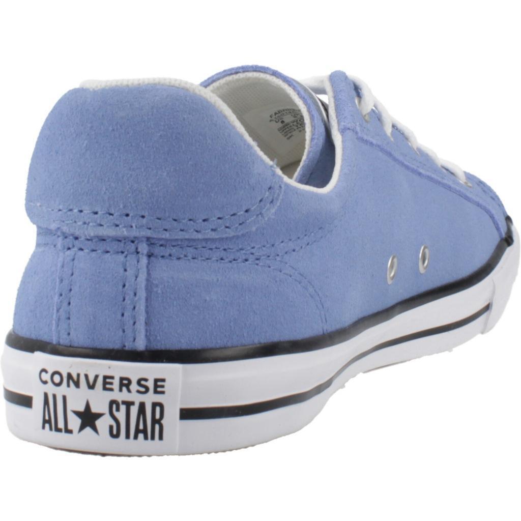 Baskets Converse Modèle Chuck Taylor All Star Dainty Lucky Ox Couleur Bleu 3/5