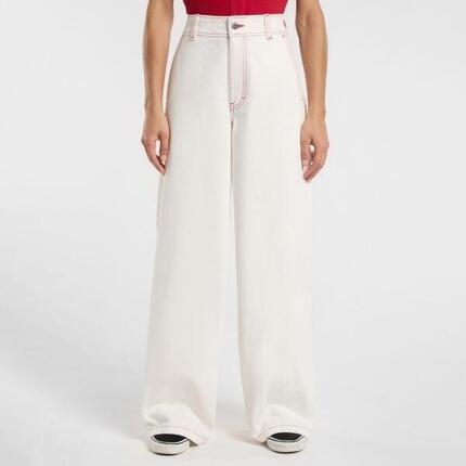 Hosen Dickies Modell Denim Carpenter Pant Farbe Weiß