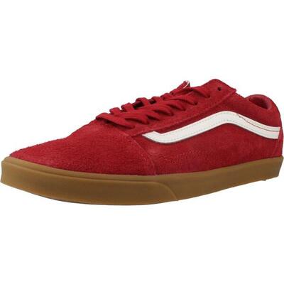 Sneakers vans model old skool lowpro kleur rood