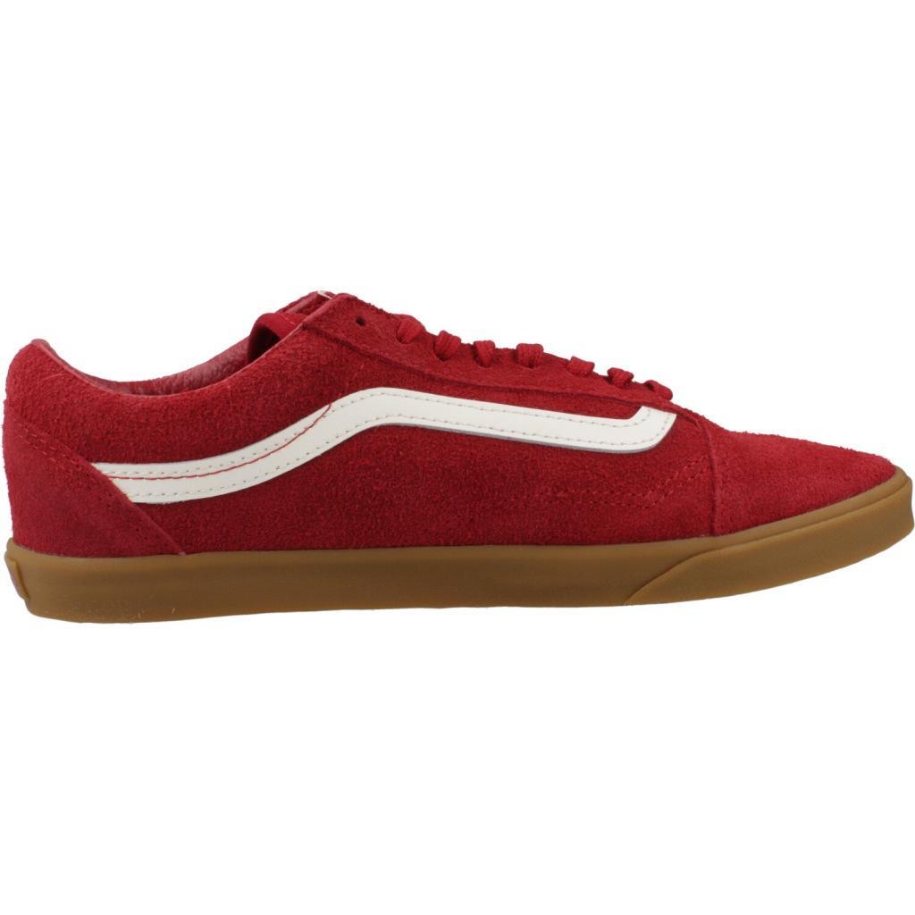 Buty VANS OLD SKOOL LOWPRO Czerwony 4/5
