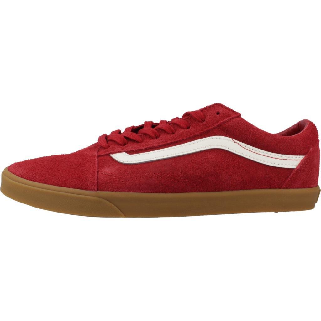 Buty VANS OLD SKOOL LOWPRO Czerwony 2/5