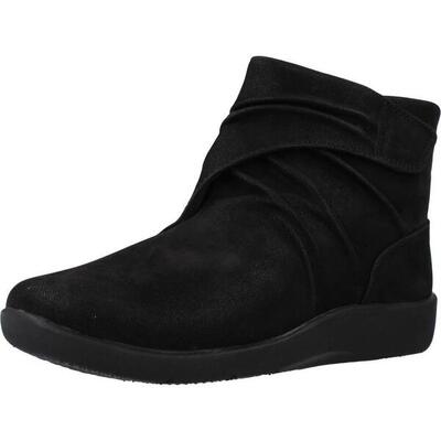 Botines Mujer Clarks Sillian Tana Negro