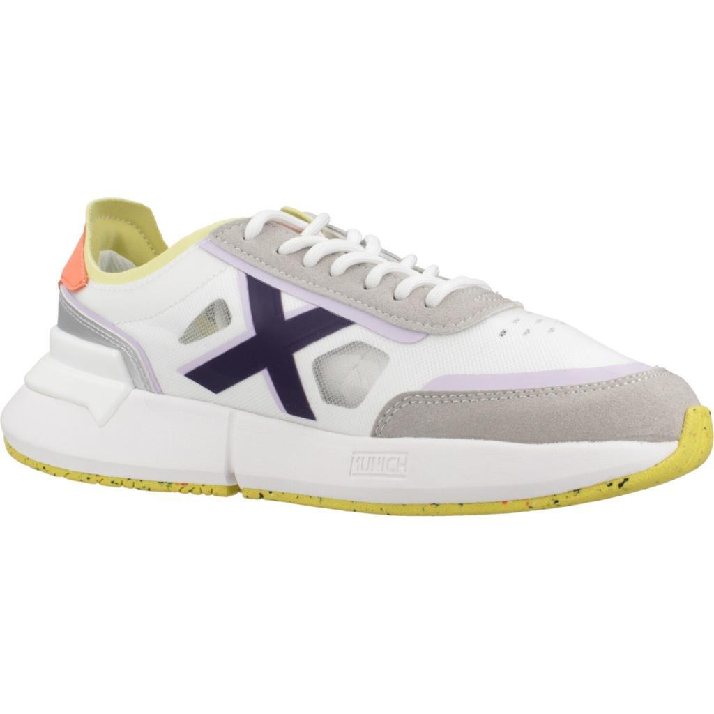 Baskets Munich Modèle Versus Ls Couleur Blanc 5/5