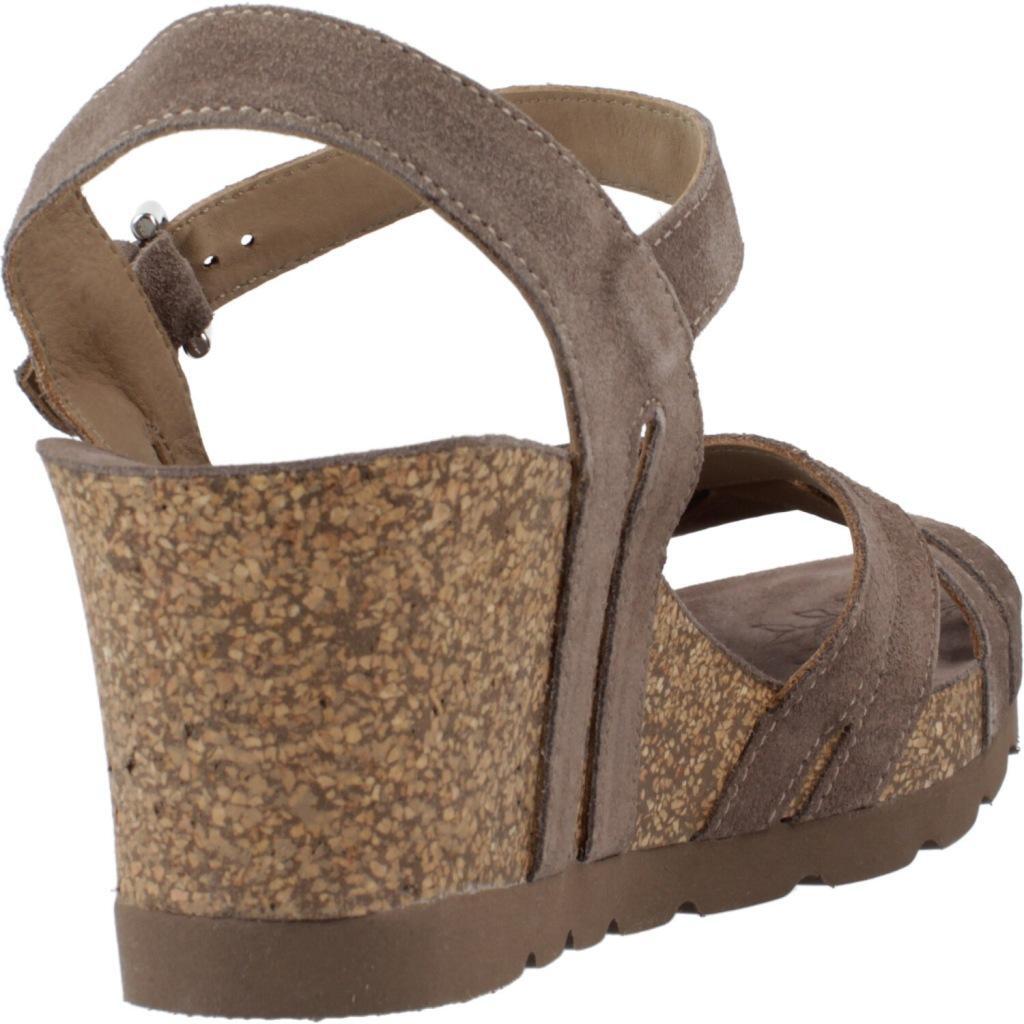 Sandales Panama Jack Modèle Vera B5 Couleur Gris 3/5