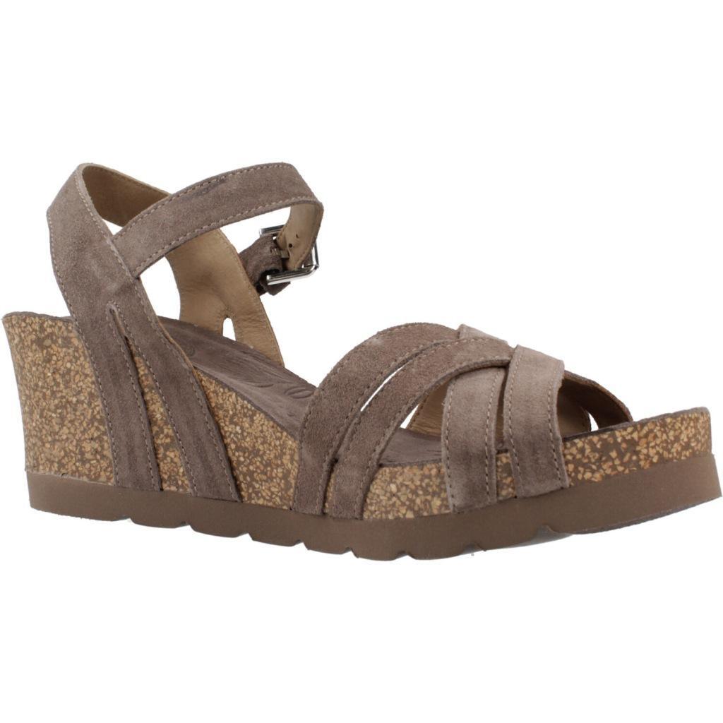 Sandales Panama Jack Modèle Vera B5 Couleur Gris 5/5