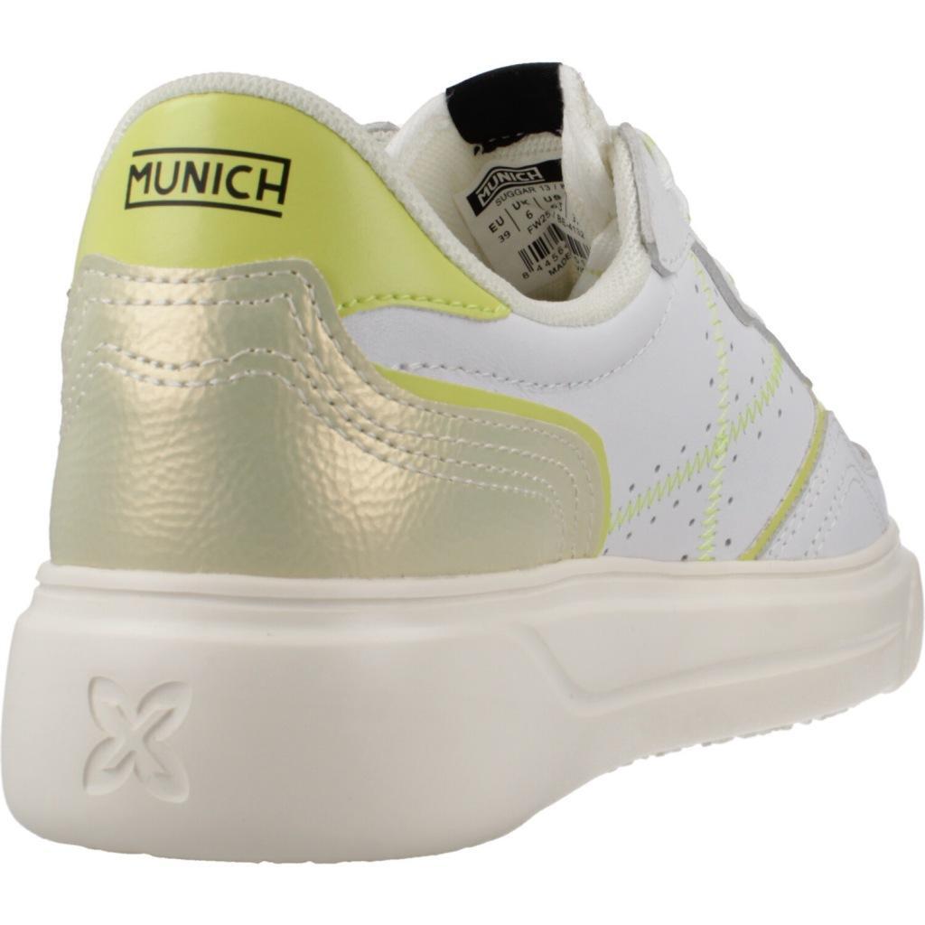 Baskets Munich Modèle Suggar Couleur Blanc 3/5