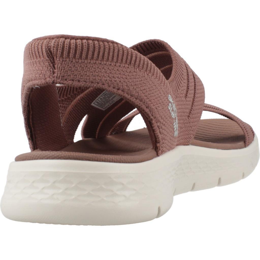 Sandali Skechers Modello Slip-ins  Go Walk Flex Colore Marrone 3/5