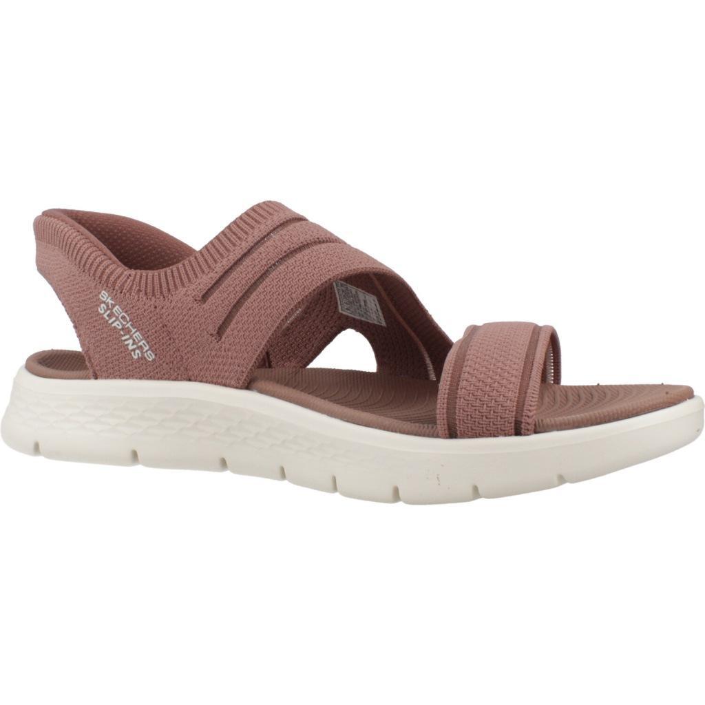 Sandali Skechers Modello Slip-ins  Go Walk Flex Colore Marrone 5/5