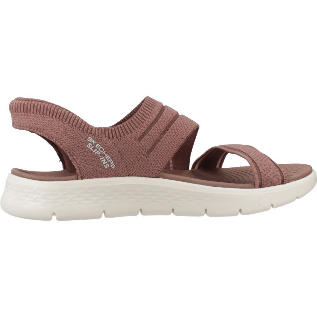 Sandali Skechers Modello Slip-ins  Go Walk Flex Colore Marrone 4/5
