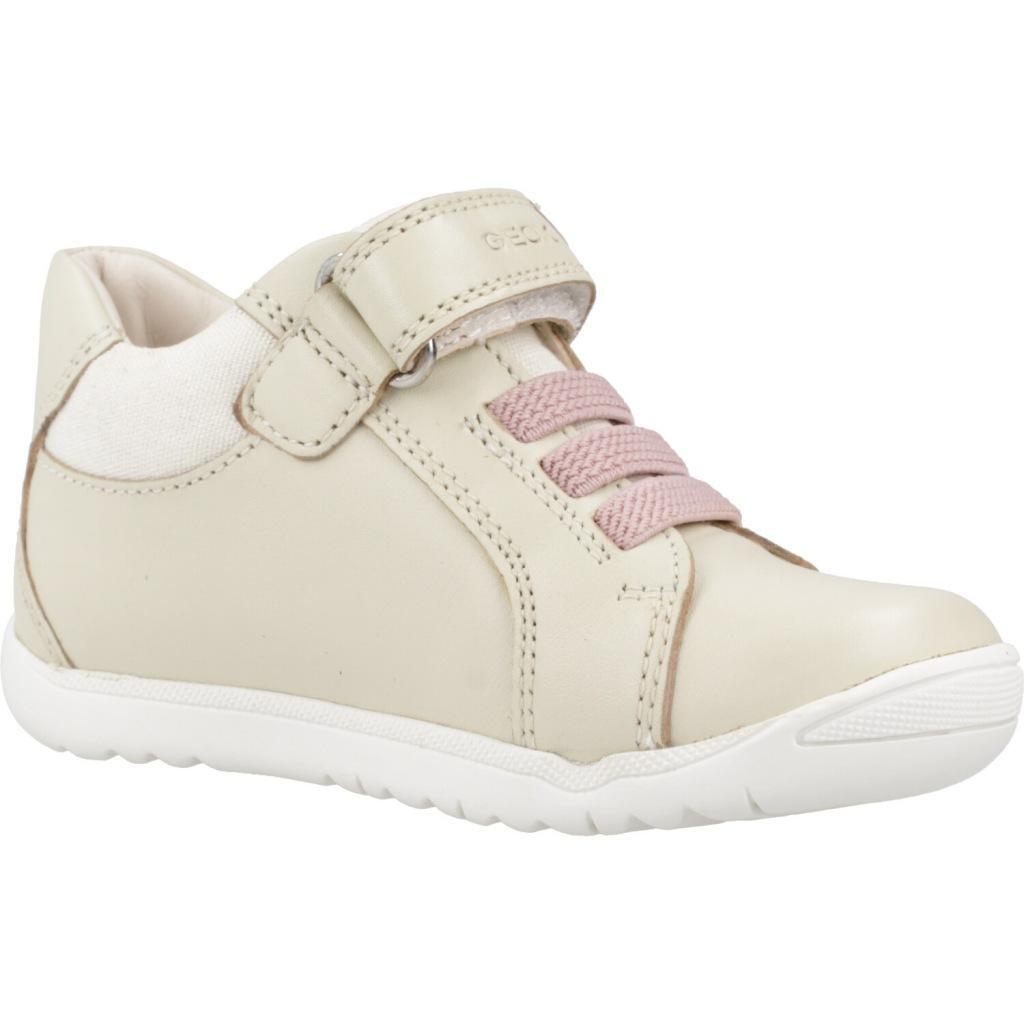 Baskets Geox Modèle B Macchia Girl Couleur Beige 5/5