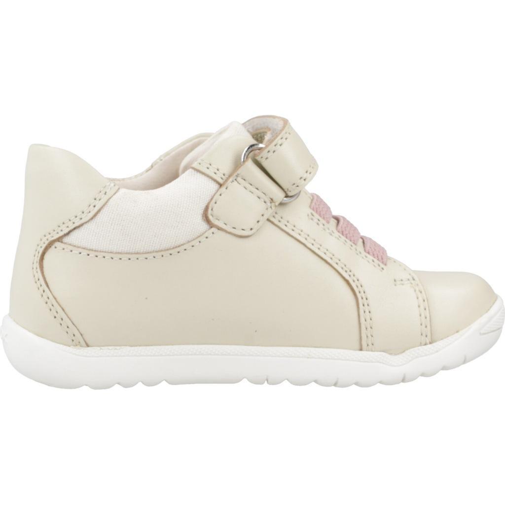 Baskets Geox Modèle B Macchia Girl Couleur Beige 4/5