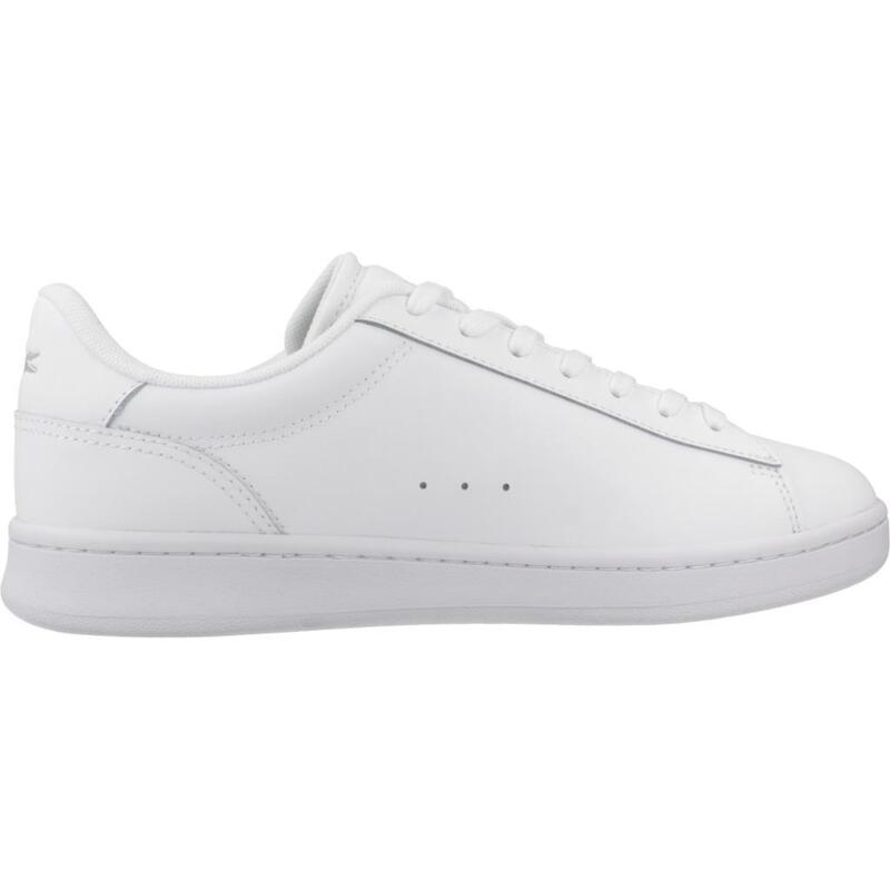 Baskets Lacoste Modèle Carnaby Set Couleur Blanc