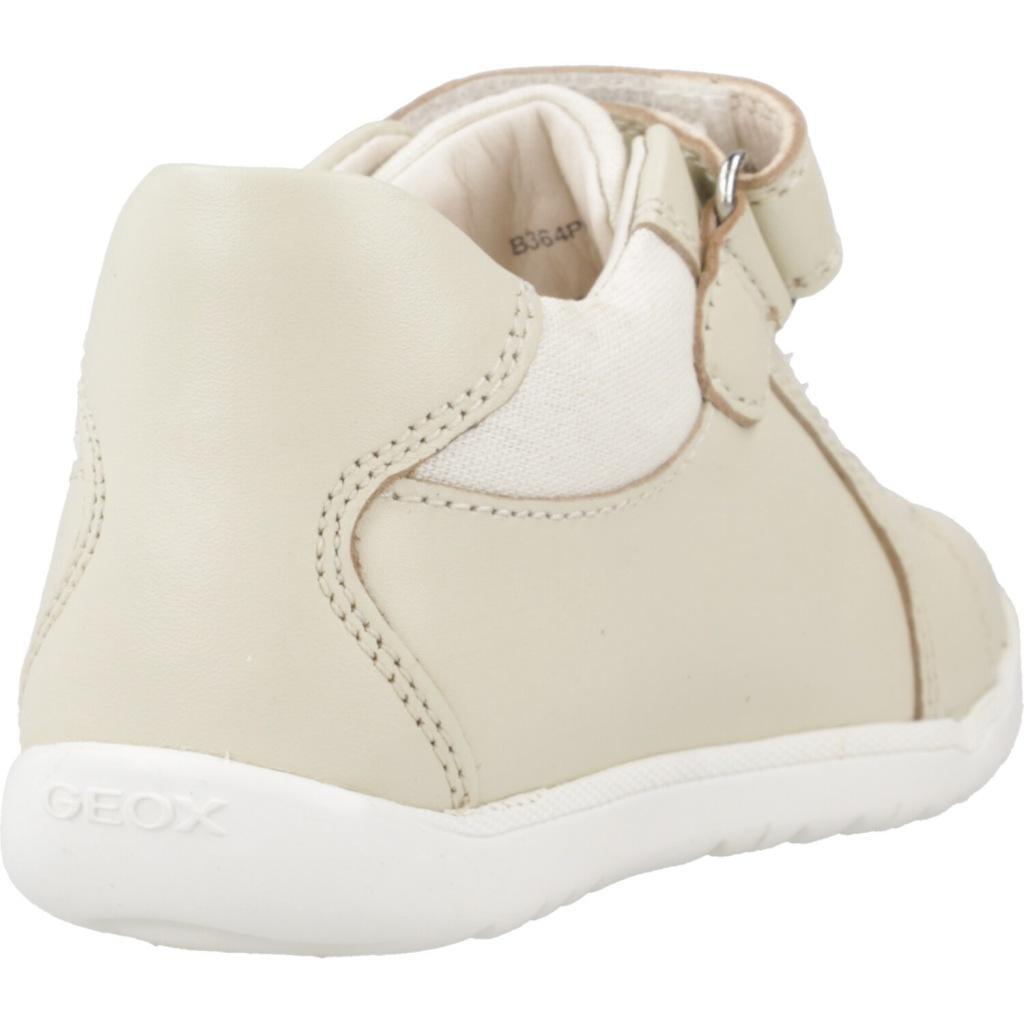 Baskets Geox Modèle B Macchia Girl Couleur Beige 3/5