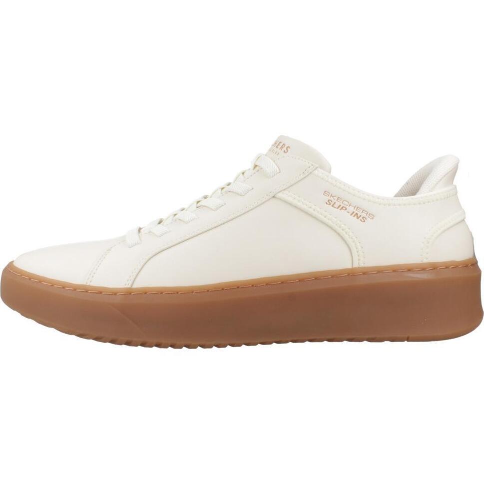 Kapcie SKECHERS COURT BREAK SLIP-INS Biały
