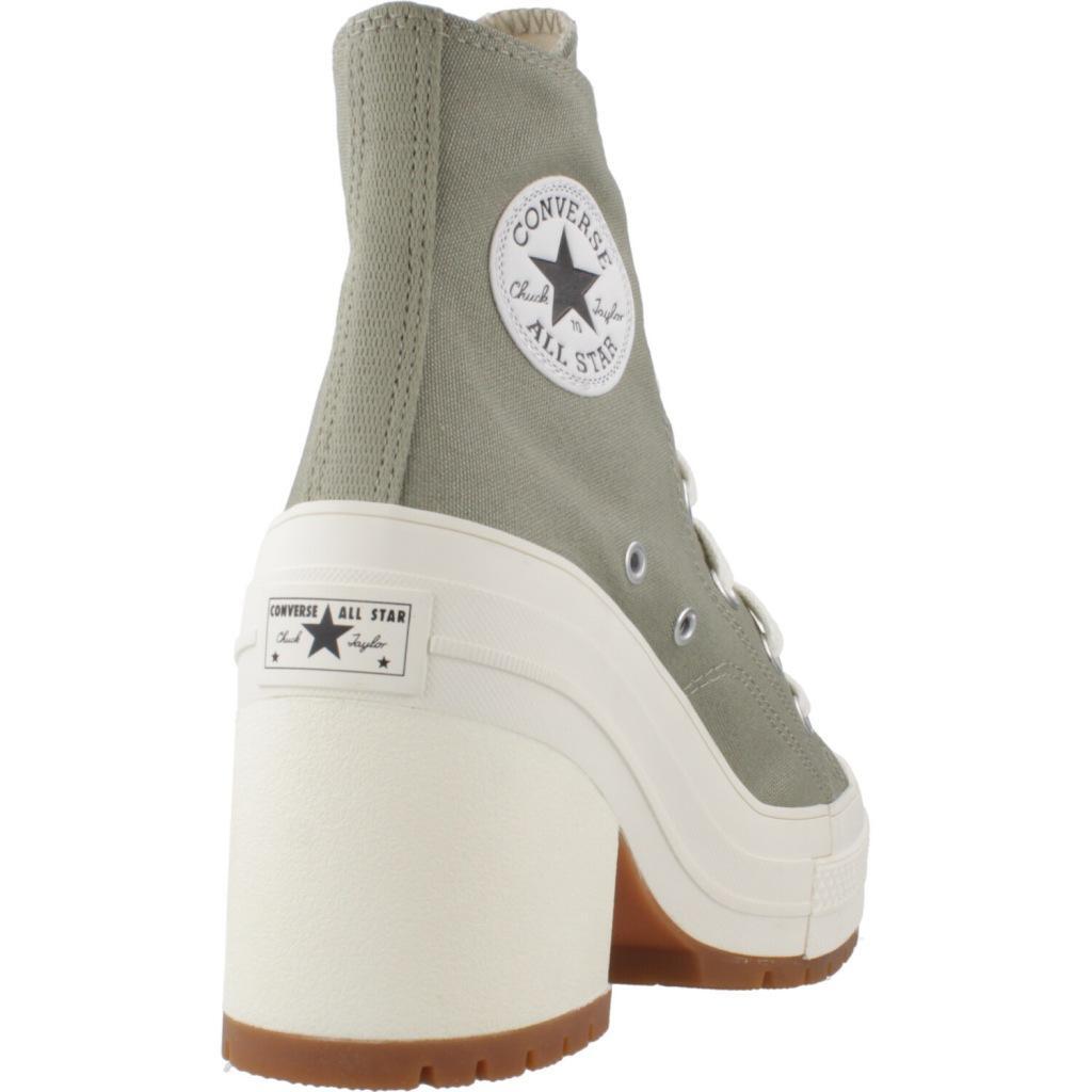 Baskets Converse Modèle Chuck Taylor All Star 70 De Luxe Heel Hi Couleur Vert 3/5