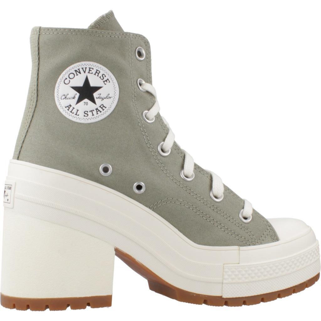 Baskets Converse Modèle Chuck Taylor All Star 70 De Luxe Heel Hi Couleur Vert 4/5