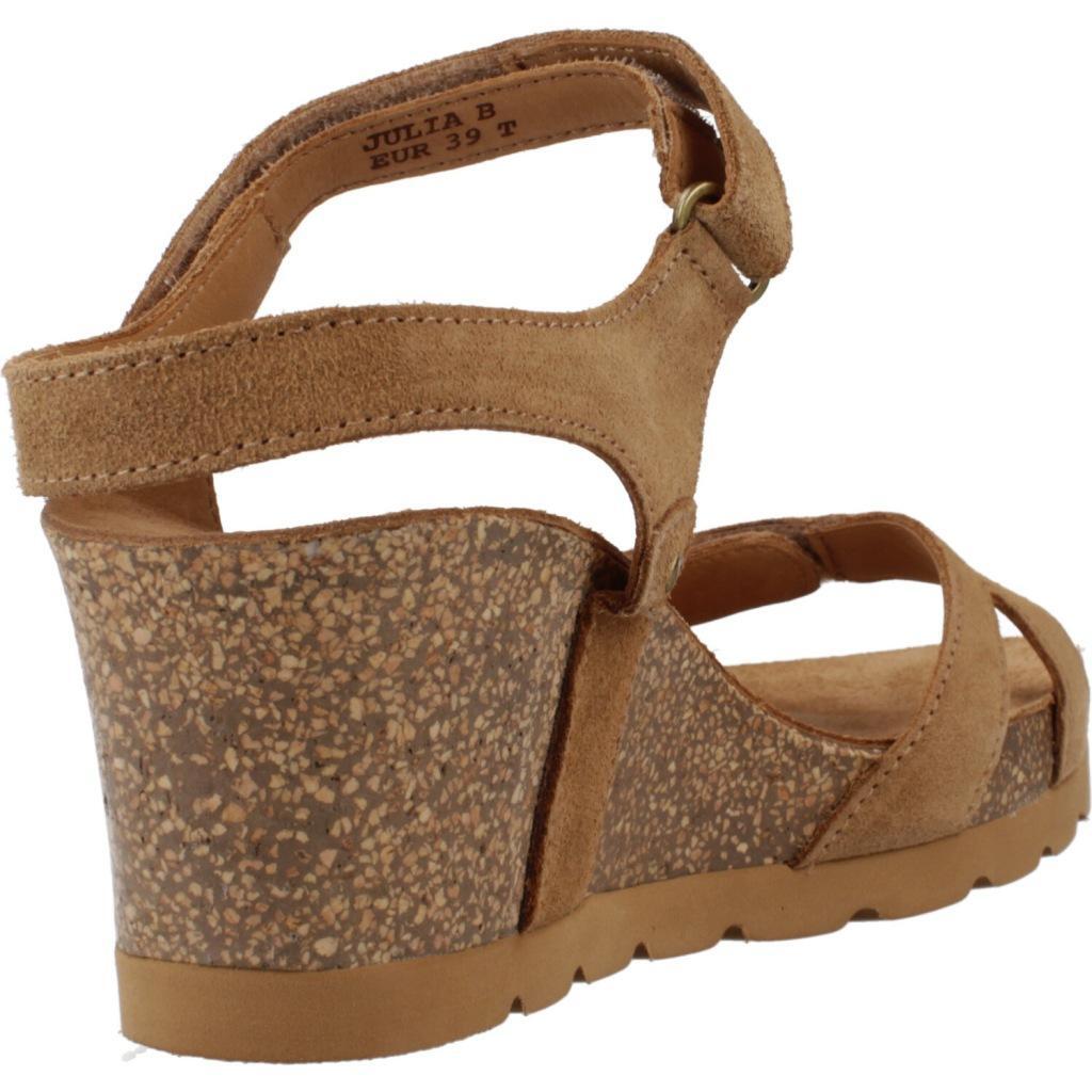 Sandales Panama Jack Modèle Julia B74 Couleur Brun Clair 3/5