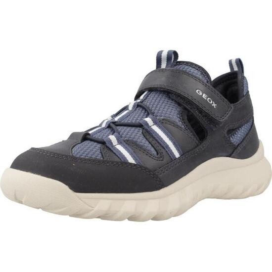 Sandales Geox Modèle J Simbyos Boy Couleur Bleu