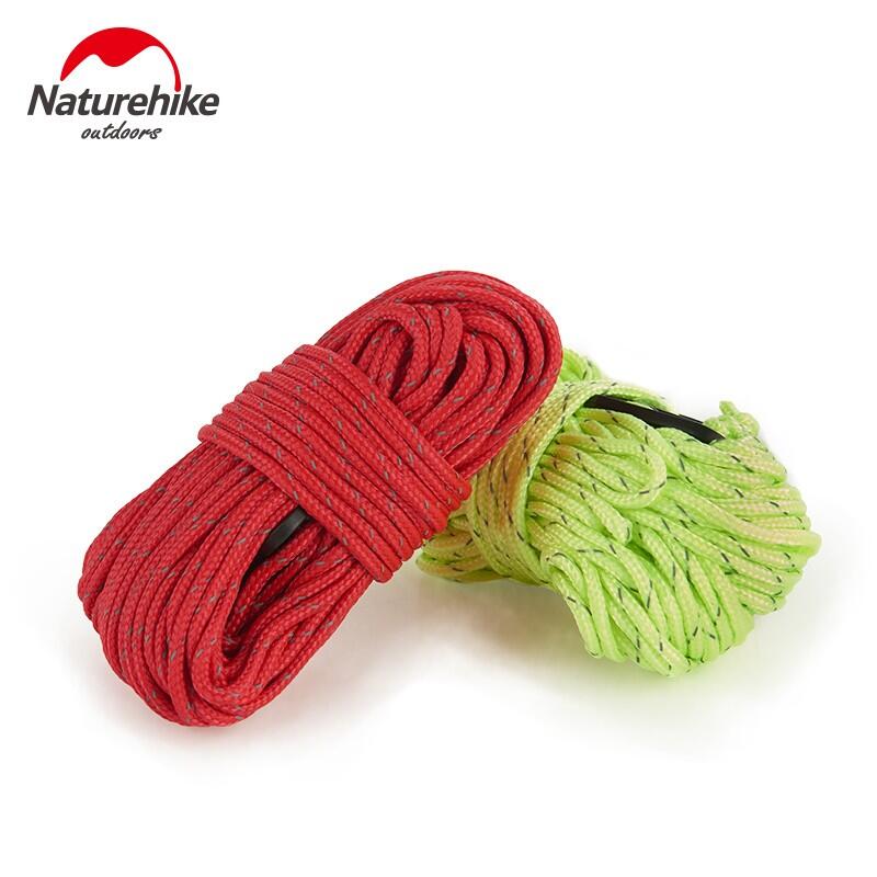 NATUREHIKE Linki do namiotu REFLECTIVE TENT ROPE 4 m, 4 szt.