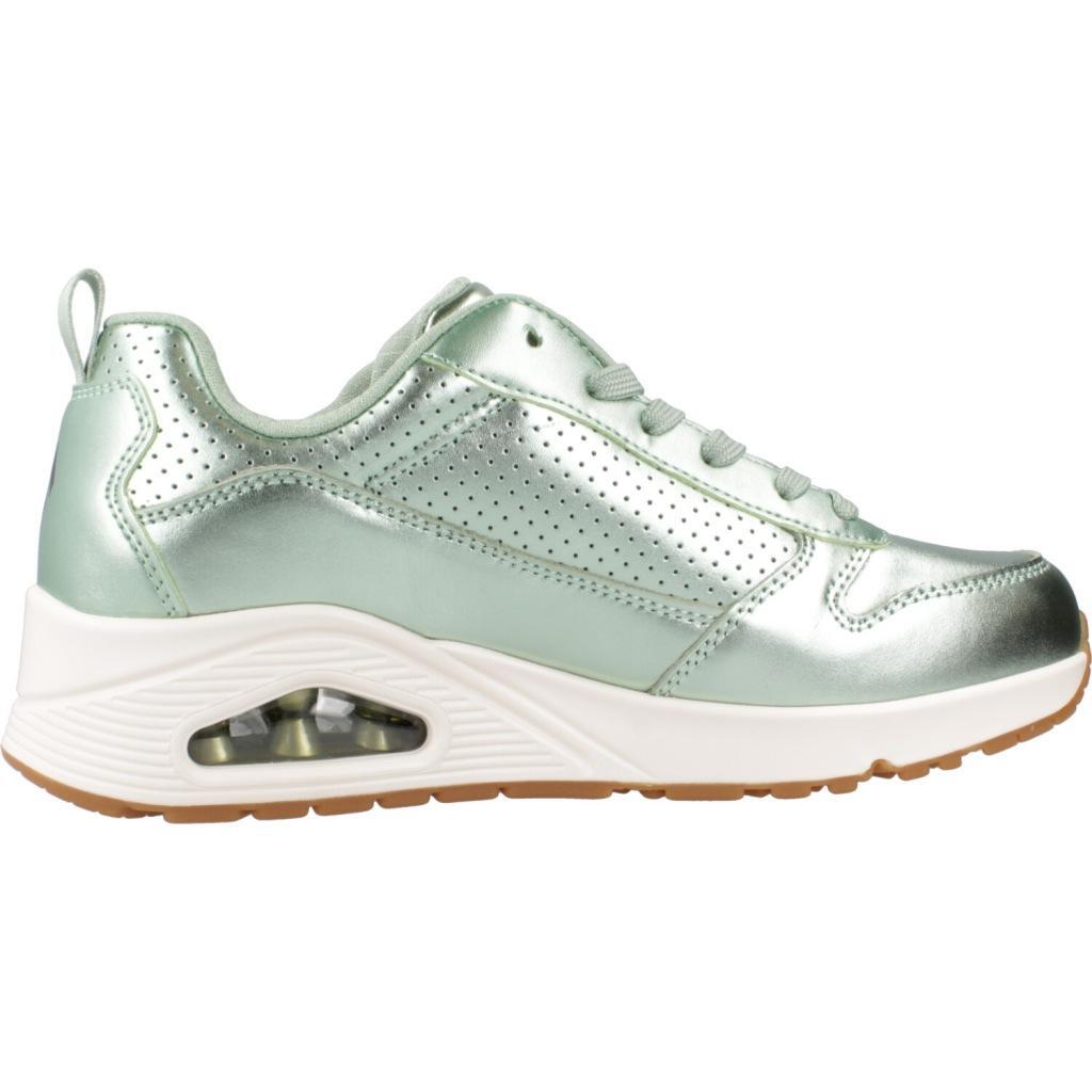 Baskets Skechers Uno - Metallixs, Vert, Femmes 4/5