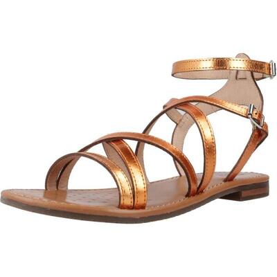 Sandalias Mujer Geox D Sozy S Naranja