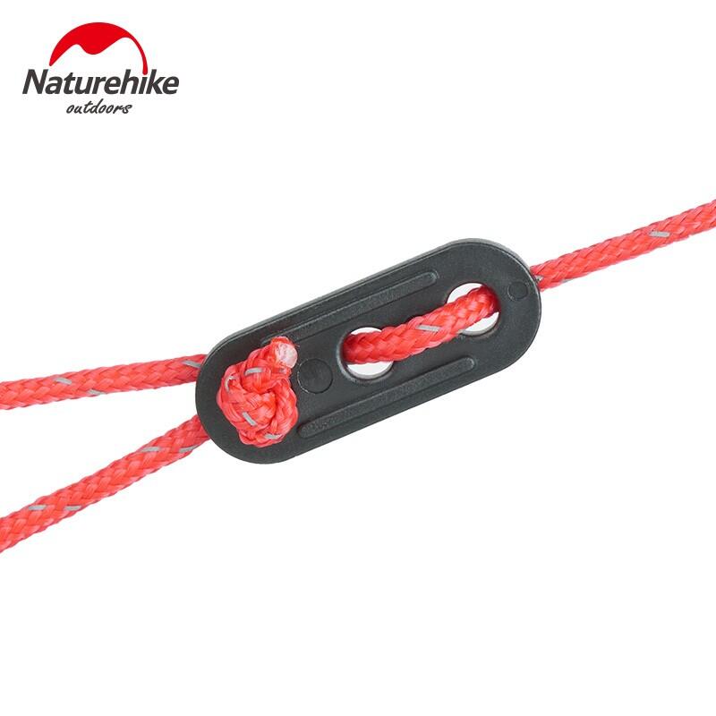 NATUREHIKE Linki do namiotu REFLECTIVE TENT ROPE 4 m, 4 szt.