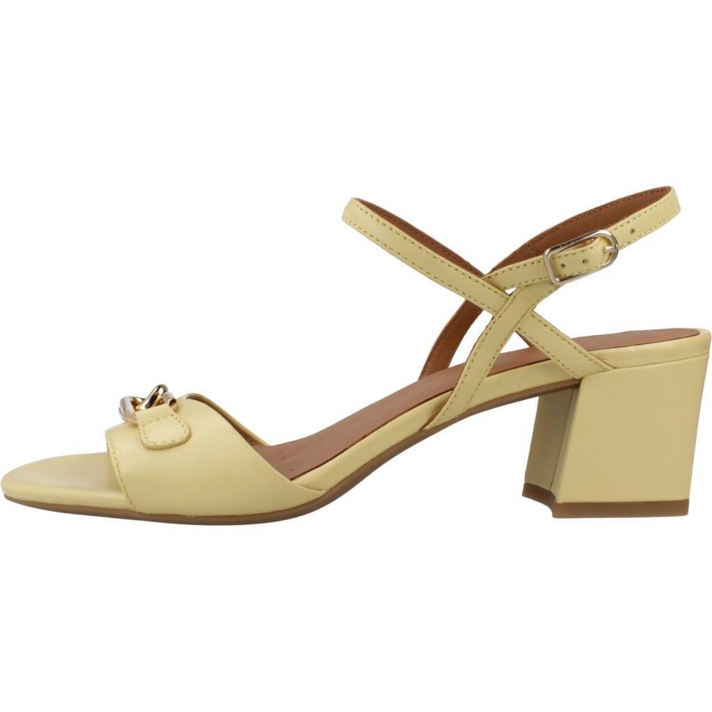 Sandales Geox Modèle D New Eraklia 50 Couleur Jaune 2/5