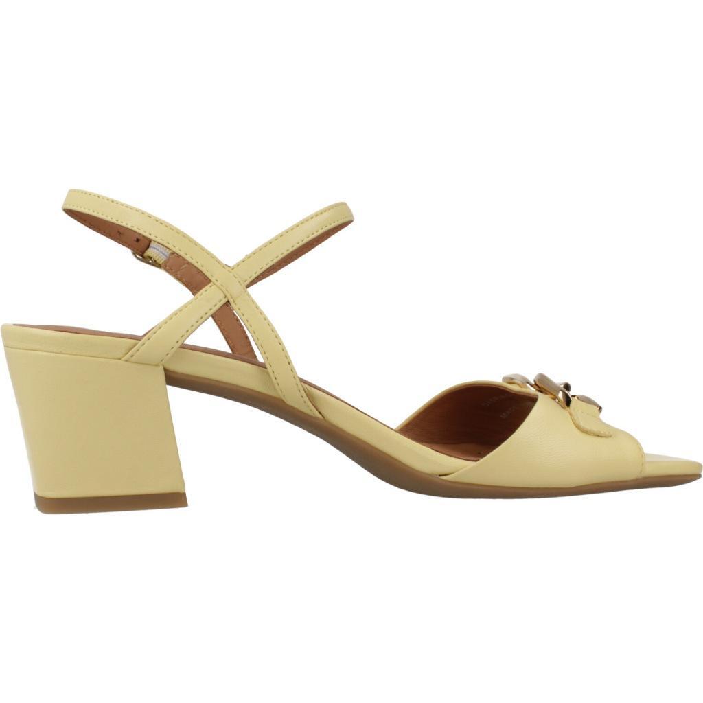 Sandales Geox Modèle D New Eraklia 50 Couleur Jaune 4/5