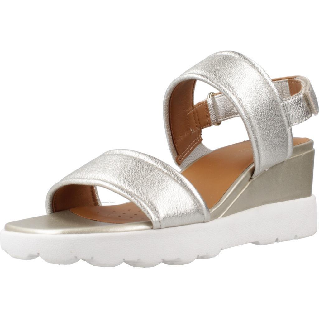 Geox - Sandales Geox Modèle D Spherica Ec6 Couleur Argent - Sandales - Gris - 37 - Decathlon