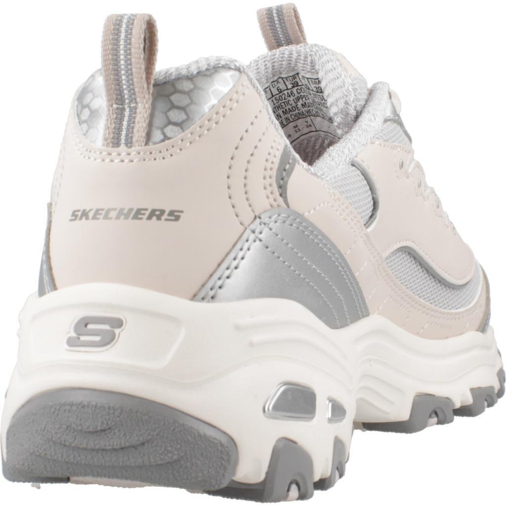 Sneakers Skechers Model Dlites Kleur Grijs 3/5