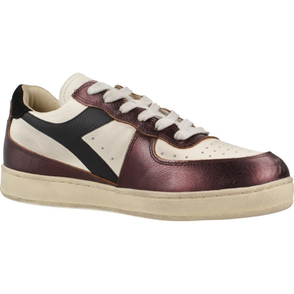Baskets Diadora Heritage Modèle Basket Low Dirty Couleur Marron 5/5